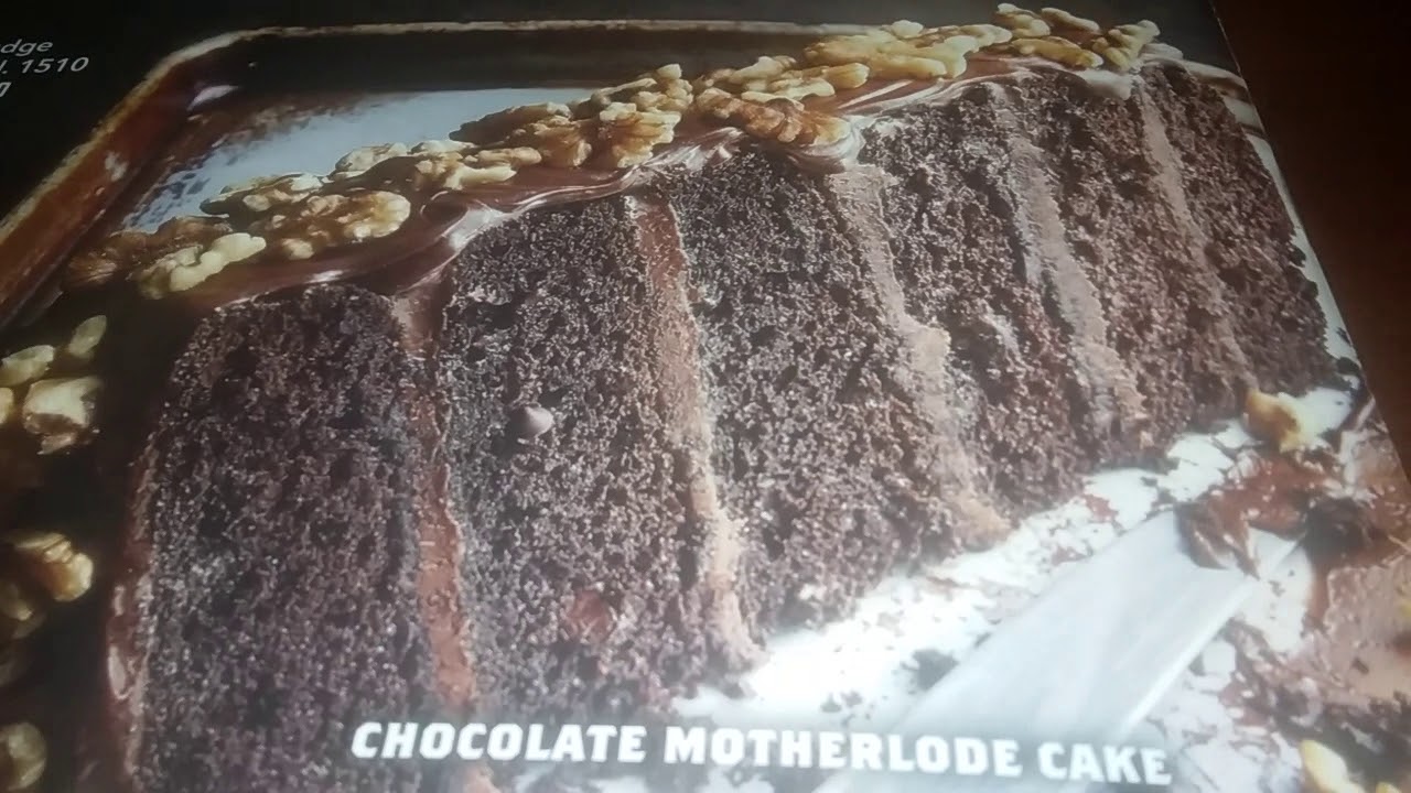 Desserts CLAIM JUMPER MOTHER LODE YouTube