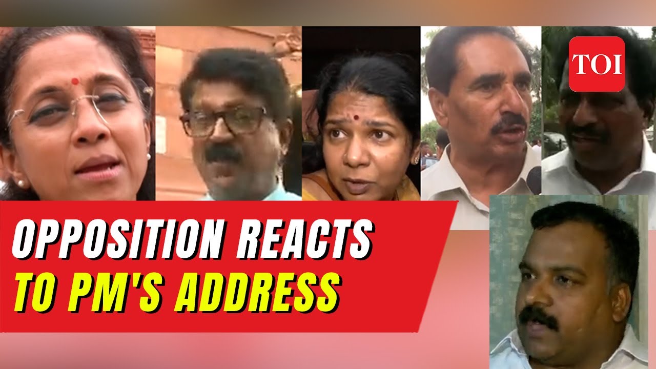 No-Confidence Motion: This is how Opposition reacts to PM Modi's address in Lok Sabha