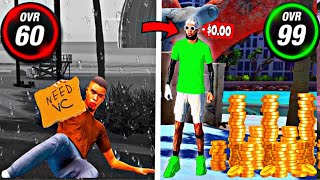 KEVIN DURANT BUILD 60 OVR to 99 OVR with NO MONEY SPENT! - EP.1 (NBA 2K24)