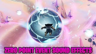 New Zero Point Sound Effects (Event Related) | Fortnite Battle Royale Chapter 2 Season 5