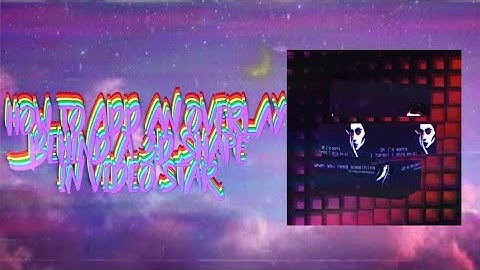 How to add an overlay behind a 3D shape ?