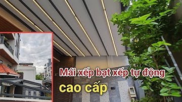 Thi công mái xếp bạt xếp cao cấp tại Sài Gòn | Trinh AGS