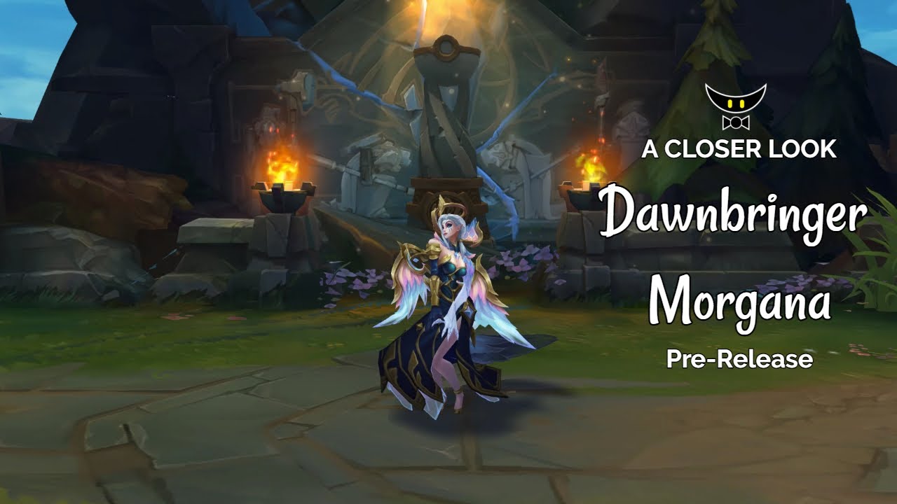 Dawnbringer Morgana Epic Skin (Pre-Release) - YouTube