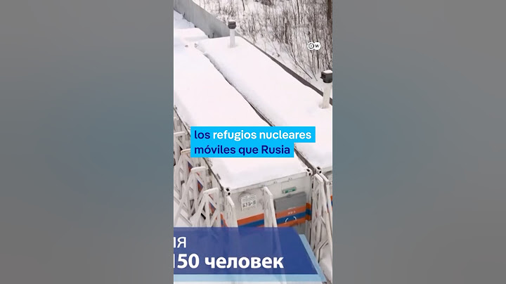 Estos son los KUB-M, los refugios nucleares móviles que Rusia ya fabrica en serie