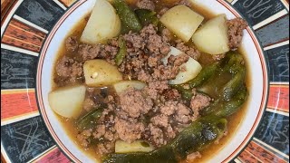 Picadillo de Res con Papas (Facil y Rendidor)