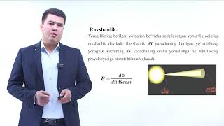 Nazirov Jonibek: Fotometrik kattaliklar Nazirov Jonibek: Fotometrik kattaliklar