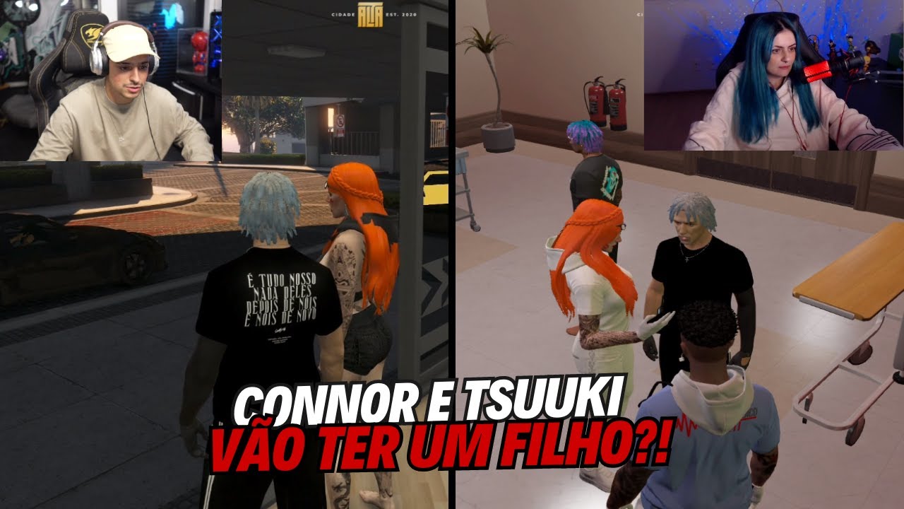 CONNOR ENCONTROU A TSUUKI NO HOSPITAL | ELA DESCOBRIU QUE ESTÁ SENDO TRAIDA??😬