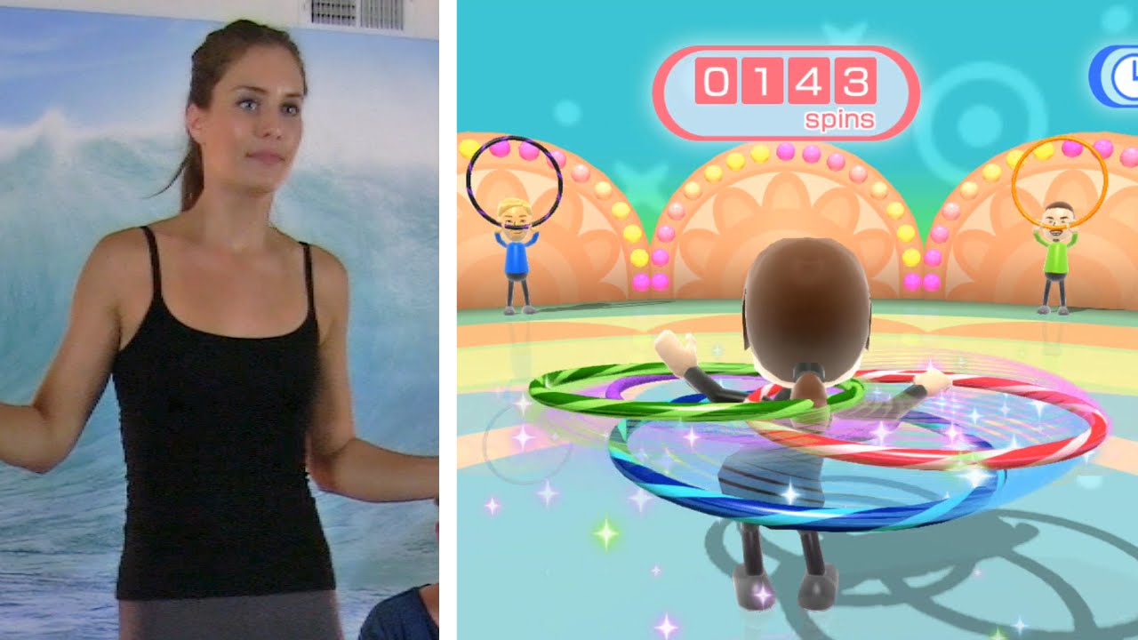 wii fit hula hoop fogyás