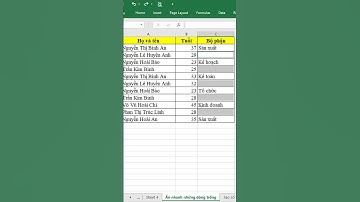 [Thủ thuật Excel] Ẩn nhanh các dòng dữ liệu trong Excel| Tips tricks Góc của Yến