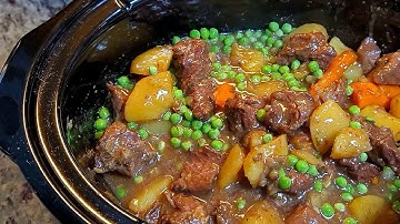 This BEEF STEW recipe is a Lazy Cook