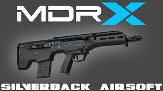 This video presents the main technical characteristics of silverback
airsoft mdr-x, latest version bullpup assault rifle licensed by desert
t...
