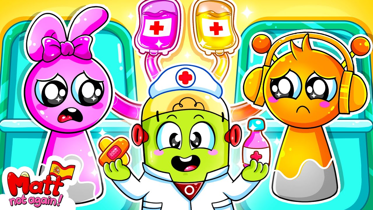 ¡No! Sprunki perdió color | Arreglemos Sprunki con color | Dibujos Animados Para Niños Matt