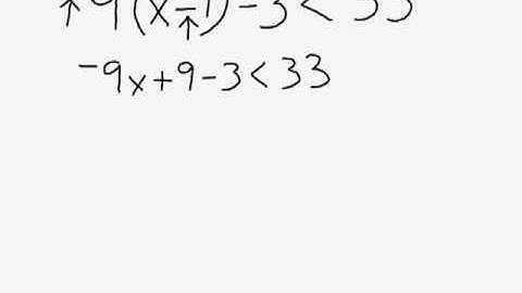 Inequalities - Solving Inequalities