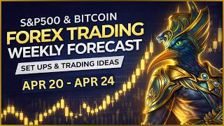🎯 Weekly Forex Forecast | EURUSD, GBPUSD, USDJPY, BITCOIN, S&P500, AUDUSD, XAUUSD OIL (20/04/2026)