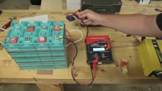 1200wh LifePO4 Solar Generator Build - Part 2 - Total cell discharge