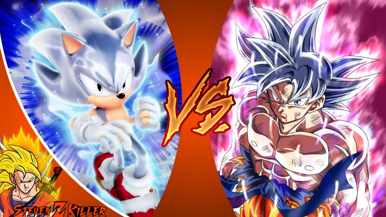 Ultra Sonic Vs Ultra Instinct Goku Animated Movie Sonic Vs Goku