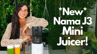 New Nama J3 Juicer 🌱 Unboxing, Reveal, and Review + J2 Comparison 🍍 It&#39;s a MINI Juicer! 🤯