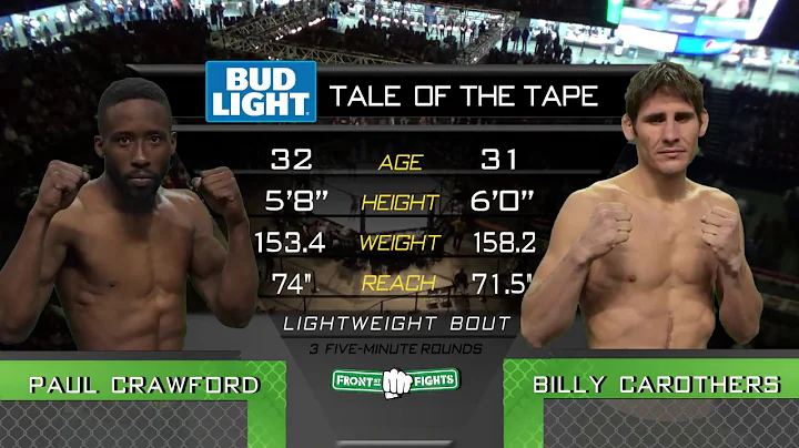 FRONT STREET FIGHTS 16: Paul Crawford vs. Billy Ca...