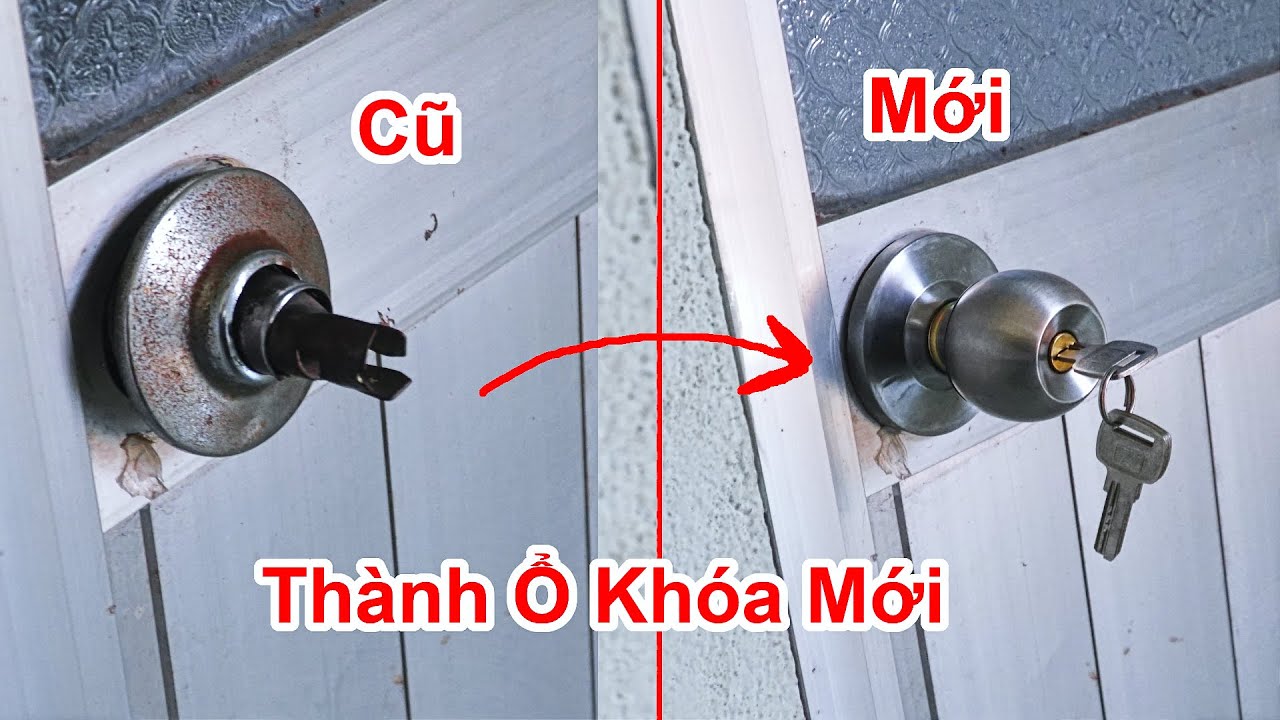 Hướng Dẫn Lắp Đặt Khoá Cửa Nhôm