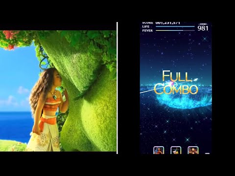 【ミューパレ】How Far I’ll Goダイジェストムービー版　モアナと伝説の海