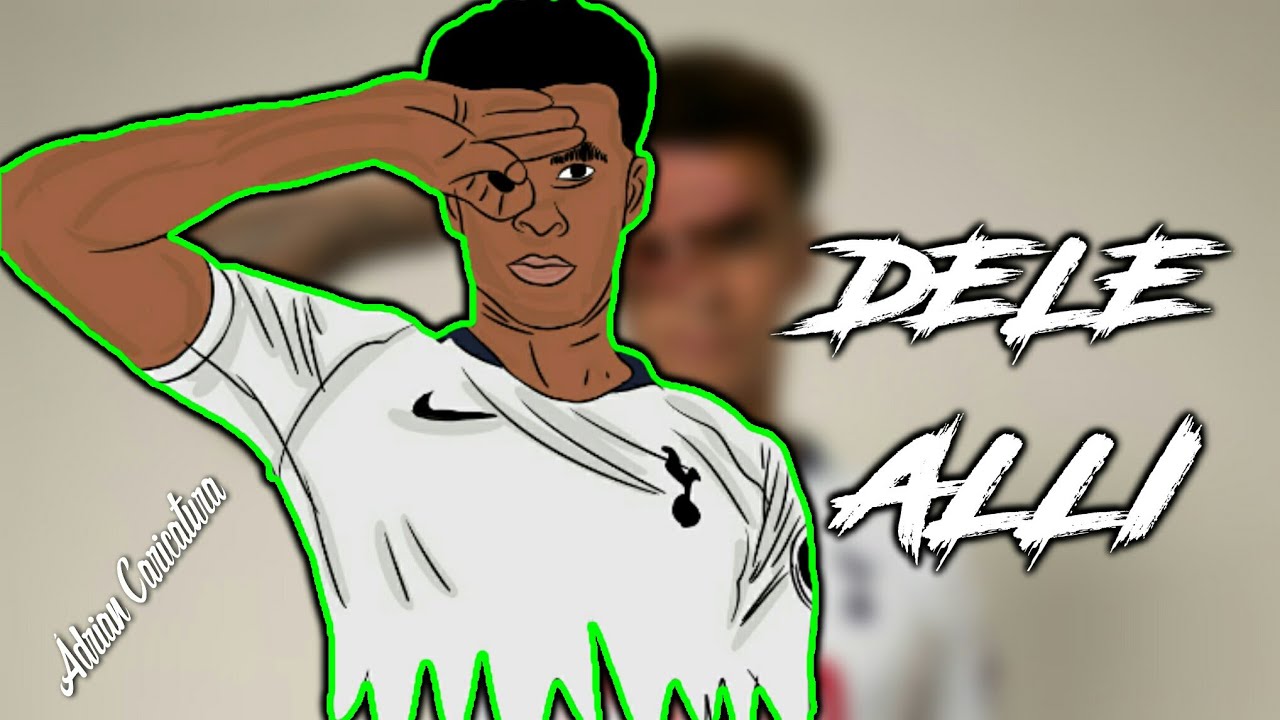 DELE ALLI - COMO FAZER CARICATURA - ESPEED ART