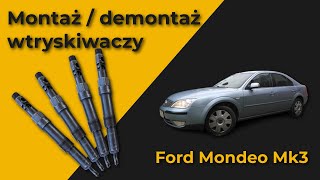 Demontaż I Montaż Wtryskiwaczy - Ford Mondeo Mk3 - 2.0 Tdci 2004R. - Youtube