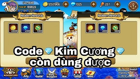 Sunny Pirates: Going Merry - 4 CODE NHẬN KIM CƯƠNG CÒN SỬ DỤNG ĐƯỢC.