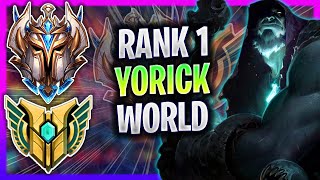 RANK 1 YORICK IN THE WORLD! | RANK 1 YORICK TOP GAMEPLAY | RANK 1 YORICK GUIDE