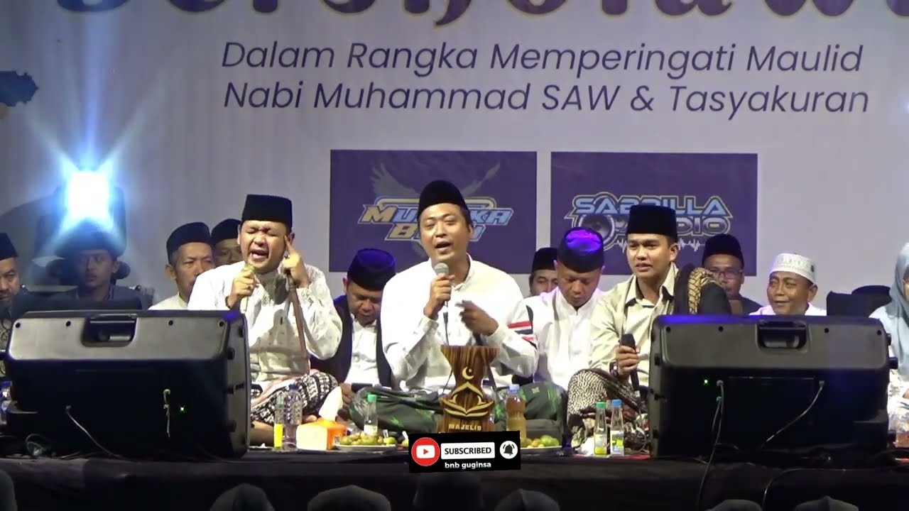 SHOLAWAT MERDU GUS ZAKY, USTAD MUNA, GUS ZAIN MEMBUAT JAMAAH MEMBLUDAK || KALIURIP BANJARNEGARA