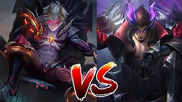 Dyrroth Vs Yu Zhong|| The Prince of Abyss Vs The Black Dragon || Mobile Legends Bang Bang