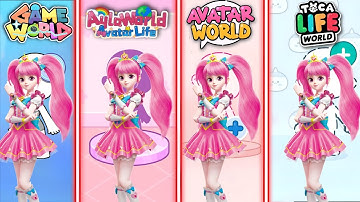 How To Make Princess Diaheart💖✨ from CatchTeenieping in 4Gameplay! #avatarworld #gameworld #tocaboca