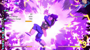 DRAGON BALL FighterZ - Base Vegeta Level 1 safejump
