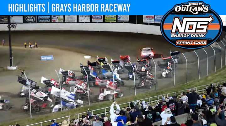 World of Outlaws NOS Energy Drink Sprint Cars Gray...