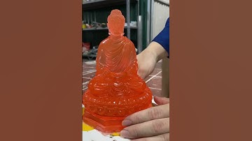 Cách đúc tượng phật đơn giản, khuôn silicon lột đúc nhựa trong, cách đúc #composite #khuôn #silicone