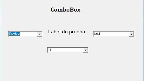 Visual Basic 6 Clase 11:ComboBox