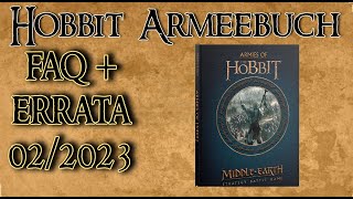 Mittelerde - Hobbit Armeebuch - Errata + FAQ 02/23