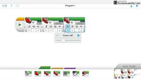 How to use the motor blocks in the Lego Mindstorms EV3 programming application for Chromebooks
