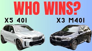 Head to Head: What Is It Like Driving 2024 BMW X5 Against X3 M40i on Twisty Roads. Video #2