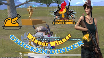 RANDOM MAP Winner Winner Chicken Dinner PUBGM