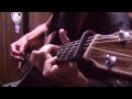 【TAB】Frozen "Let it go" on guitar by Osamuraisan 【アナと雪の女王】アコギで弾いてみた