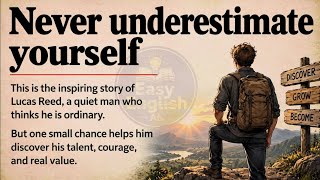 Don’t Underestimate Yourself | Graded Reader | Learn English Through Story Level 3 🔥
