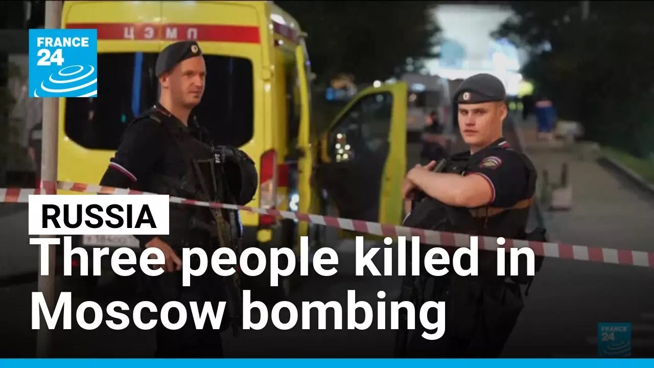 Three people killed in Moscow bombing • FRANCE 24 English