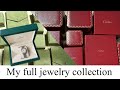 My entire jewellery collection  cartier van cleef dior idyl rolex omega  local brands
