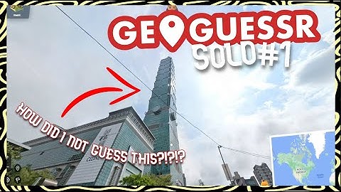Solo Geoguesser #part1  #geography #geoguessr #geowizard