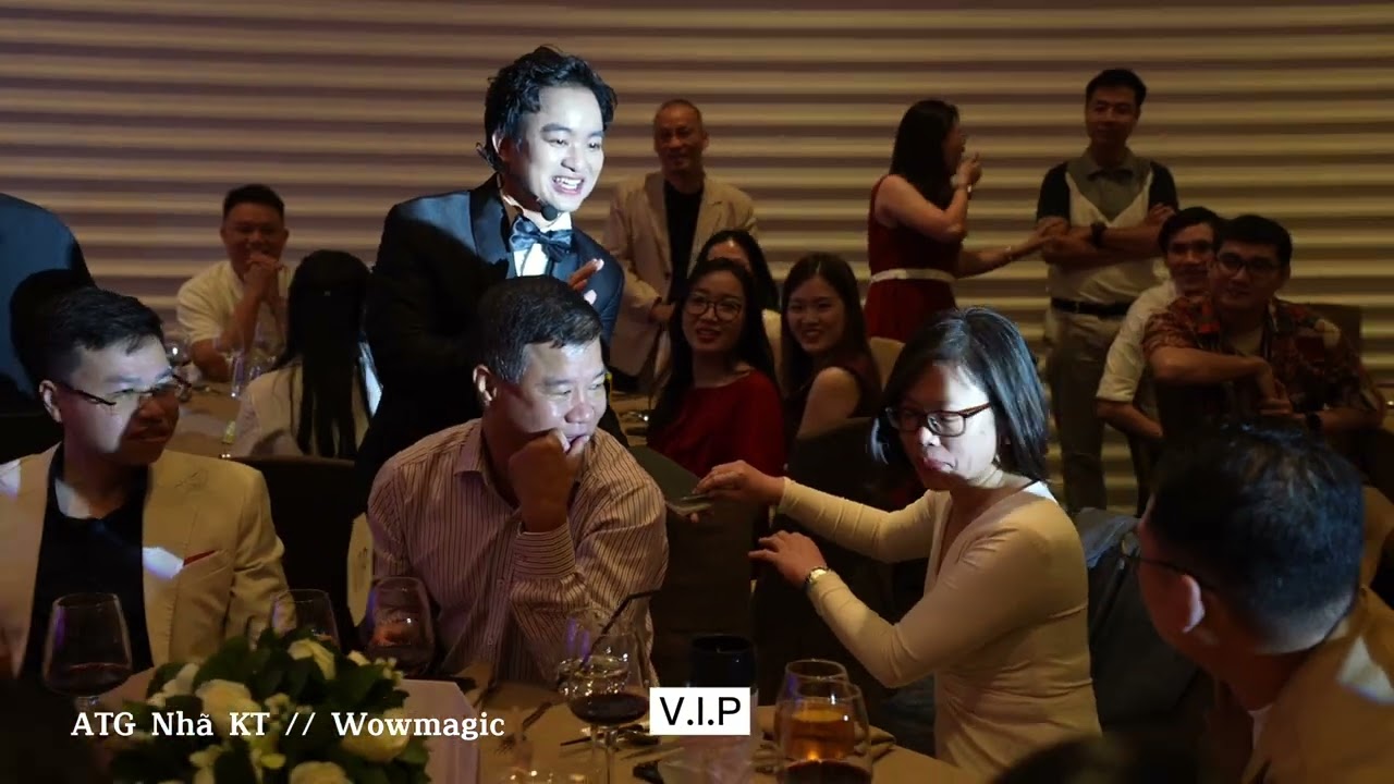 Hightlight ảo thuật KickOff Meeting GroupSeb / Nhã KT //WOWMAGIC