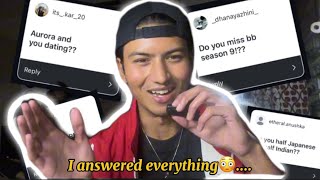 I Finally Answered Your MOST ASKED Questions 😳 | Bigg Boss Tamil S9 Tushaar