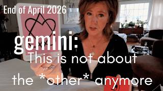 Gemini  This Life Is Becoming More You U0026 Less About the Other  Mid April 2026 Tarot Reading