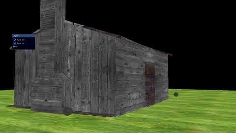 OpenGL/C++ Game Engine FPS camera test