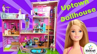 Hi, guys! Today we are doing a Barbie doll house tour. This is a house or mansion from KidKraft company made for Barbie dolls ...