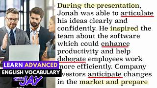Learn Advanced English Vocabulary - C-1 Vocabulary, Important Words To Know In English [Lesson #2]
